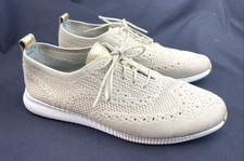 Cole Haan Women 2 ZEROGRAND Stitchlite Oxford Rye/Beige Knit/ W11154 US 8B