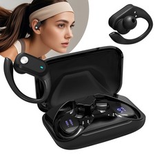 Waterproof Bluetooth 5.3 TWS Earbuds Stereo Sport Wireless Headphones Ear Hook