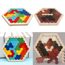 Tangram Puzzle Chinois Main 3D Puzzle Casse-tête Blocs Conseil Jeux Jouer Jouet