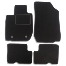 4-teiliges Velours Fußmatten Set für Dacia Logan 1 2004 - 2013