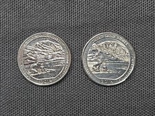 2014 P & D Great Sand Dunes National Park Quarter  ATB Series (2 Coins) (C1096)