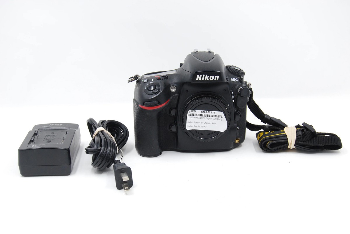 Nikon D800 MP Digital SLR Camera Black (Body Only) for sale