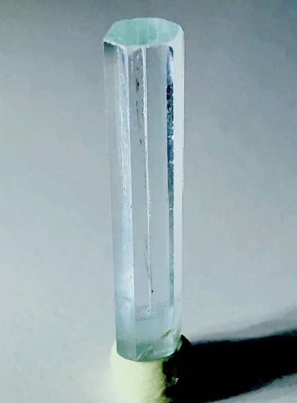 Beautifully Terminated Raw Jeremejevite Crystal Natural Gemstone Rough Specimen