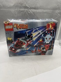 Lego Alpha Team 6776 Ogel Command Center  w/ Box Ships Fast! Bomb Squad See Pics