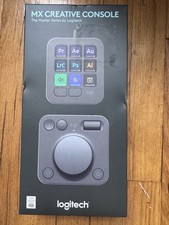 Logitech MX Creative Console Programmable Keypad Edit Dial Controller NEW IN BOX