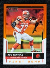 2017 Score First Down 6/10 Joe Thomas #72 HOF 0d44