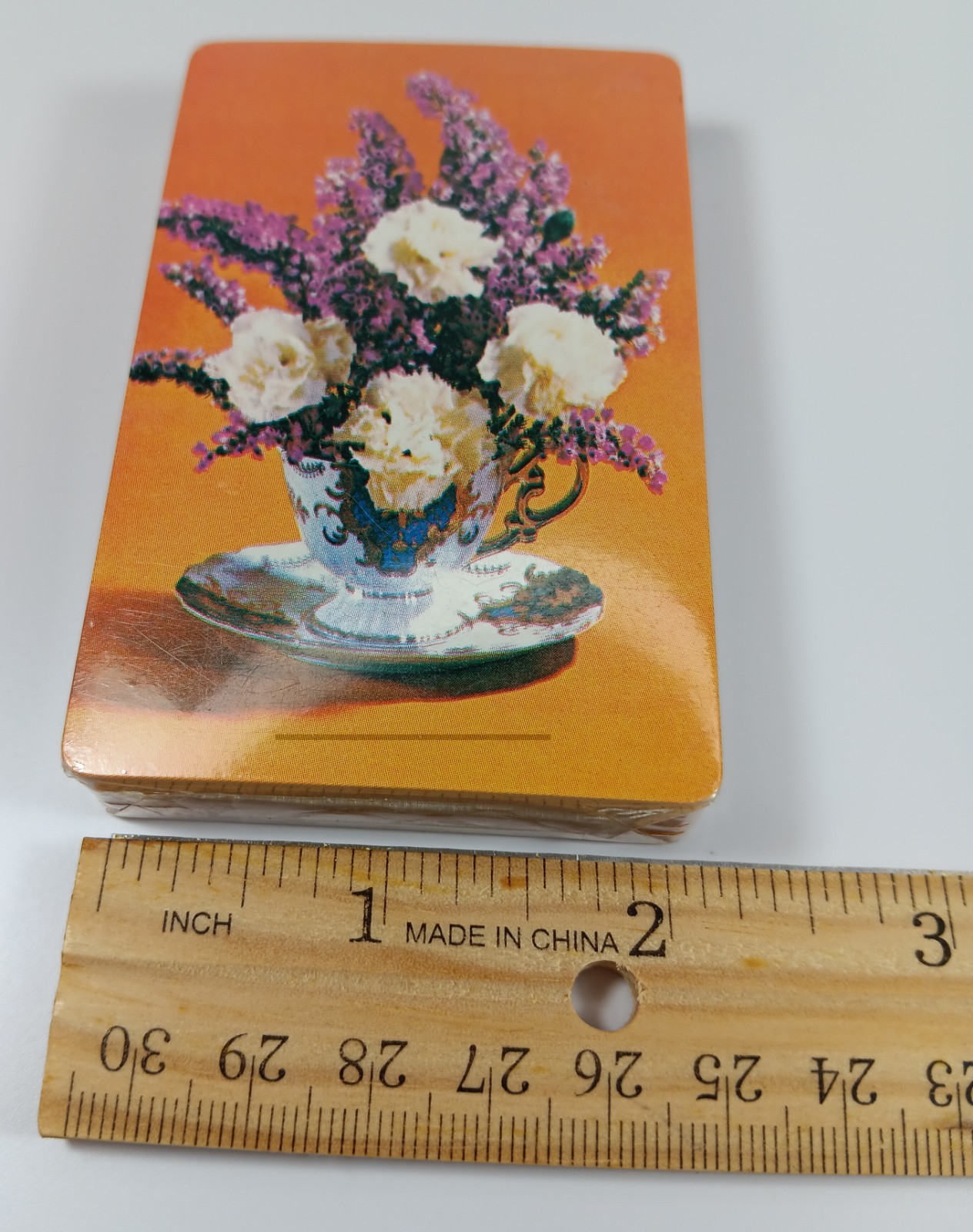 Vintage Sealed Playing Cards Deck Floral The U.S. Playing Card Company