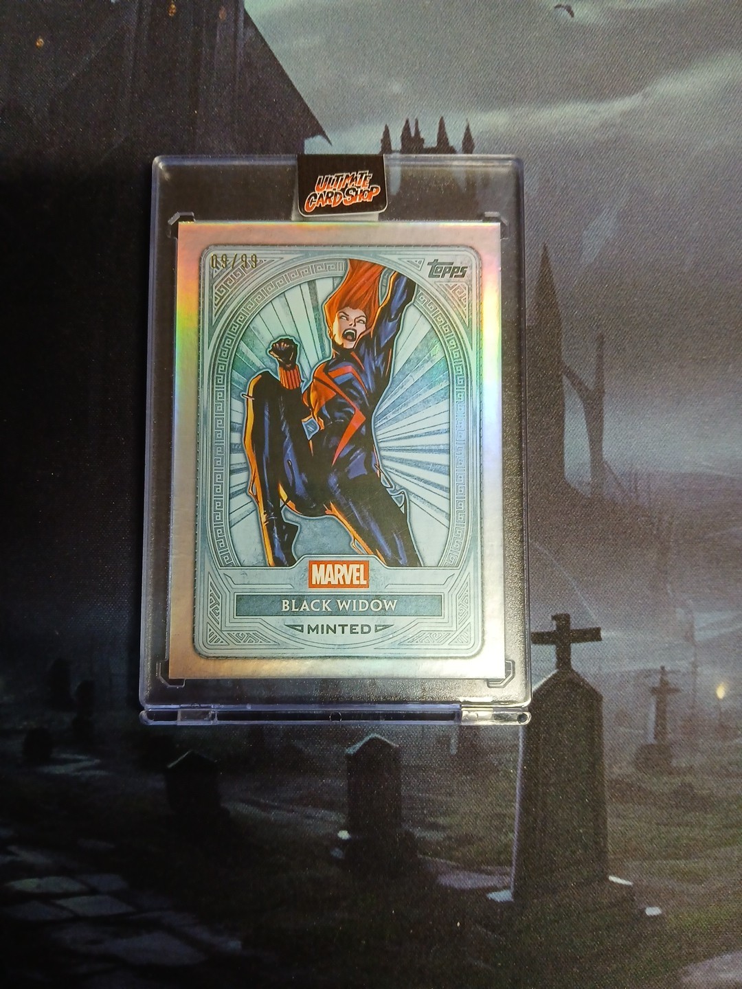 2025 Marvel Topps Minted Black Window 09/99