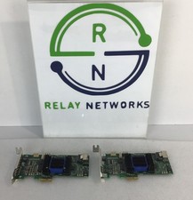 LOT OF 7x Adaptec ASR-6405E 128MB DRAM 2x Mini SAS Ports RAID Controller Card