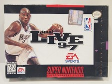 NBA Live 97 Super Nintendo SNES Authentic BOX ONLY