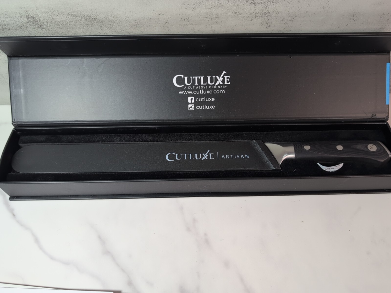 Cutluxe 12" Slicing Knife ART-SLC-12-1 for Brisket Meat Carving Cutting NEW