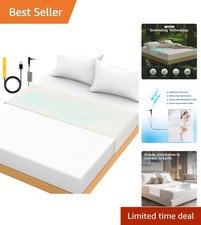 Geometric Grounding Sheet 105.4" for Comfortable Sleep - All Mattress Types