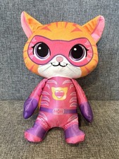 Super Kitties Ginny Plush Toy 15" Superhero Cat Disney Junior Stuffed Animal-EUC