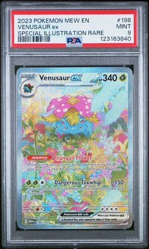 PSA 9 Venusaur Ex Special Illustration #198 2023 Pokemon Mew 151 123163840