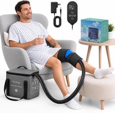 Renergy Portable Cold Therapy Machine for Knee Replacement, Grey