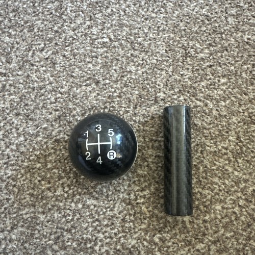 Abarth 595/695 Gear Knob Genuine Carbon Fiber
