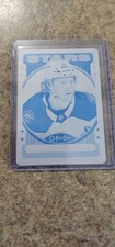 2021-22 O-Pee-Chee Hockey Blake Comeau 1/1 Cyan Printing Plate