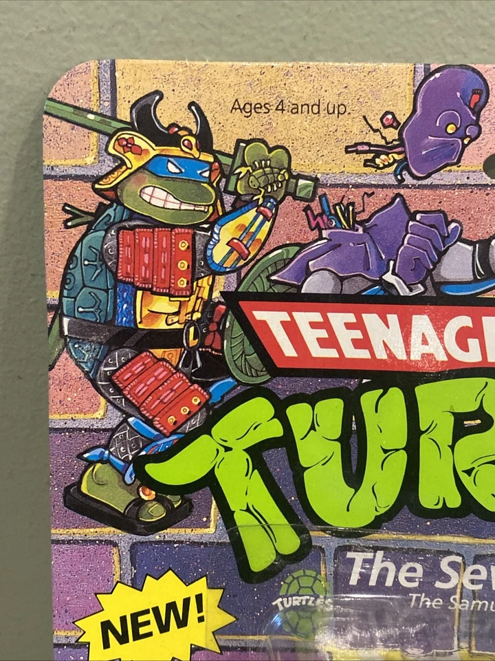 Teenage Mutant Ninja Turtles 1990 - Leo The Sewer Samurai - nuevo sellado Foto 4 de 4