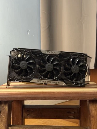 EVGA RTX 2080ti 22GB GeForce FTW3 GDDR6 Modified for AI ML LLM Mapping GPU