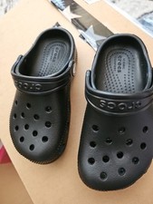 Crocs Toddler Baya crocs BLACK size C9 new never wore