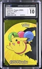 Fresh CGC 10 2000 Topps Secret Rare Pikachu TV  Clear Cards Gem Mint #PC1 Psa
