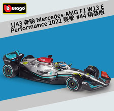 Bburago 1:43 W13E F1 Formula Mercedes AMG GP NO.44 Lewis Hamilton Racing Model