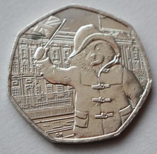 British, 2018, Paddington at Buckingham Palace 50p coin, Fifty Pence Coin (G15) - Available on eBay