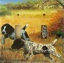 German Shorthair Pointer Double Toggle light ...