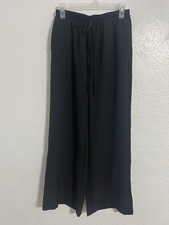 Women's Pull-On Pockets Slim Straight Leg Stretch Pant Black Size M 527