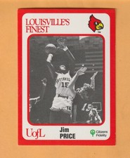 Jim Price Louisville Cardinals 1988 Card #61 Los Angeles Lakers Jim Price Louisville Cardinals 1988 Card #61 Los Angeles Lakers
