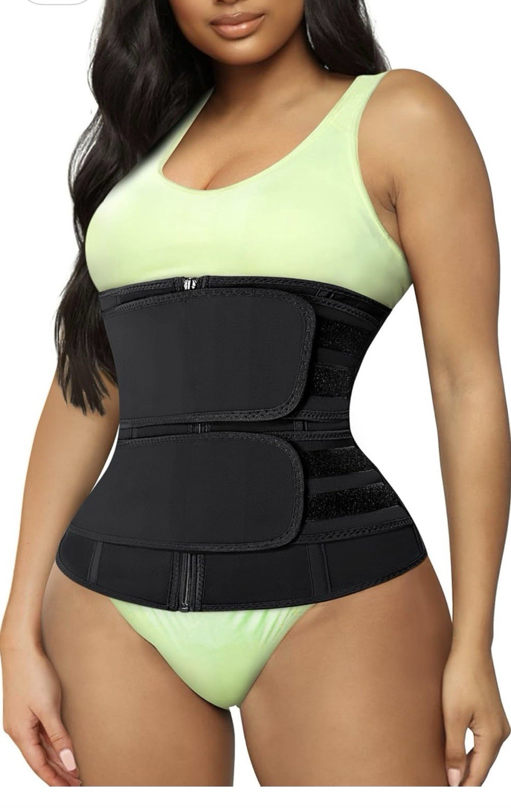 Corset Waist Trainer Training Shaper Body Shapewear Underbust Cincher Tummy Belt-image