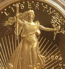 1994 - 1/10 Oz Proof American Eagle Gold Bullion Coin - In Original US Mint Pkg.