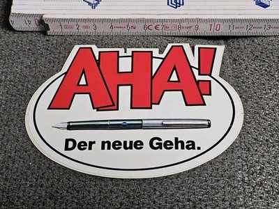 Der Neue Geha  - Aufkleber / Sticker Werbung 