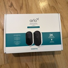 NEW 2-Pack ARLO Essential Outdoor Security Cameras Night Vision 2K 2025 