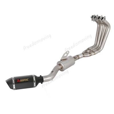 For Yamaha XJ6N XJ6S 2009-2016 Full Exhaust System Muffler Tip Header Link Pipe