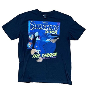 Disney Darkwing Duck  The Terror That Flaps in the Night  T-Shirt Black XL