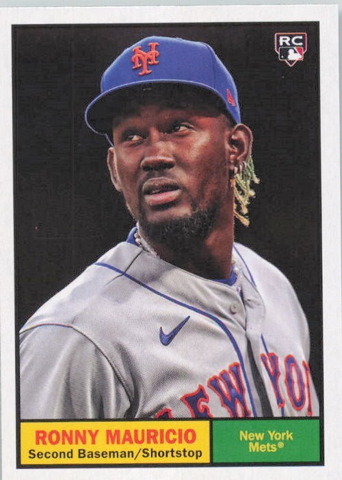 2024 Topps Archives 1961 #49 Ronny Mauricio New York Mets RC