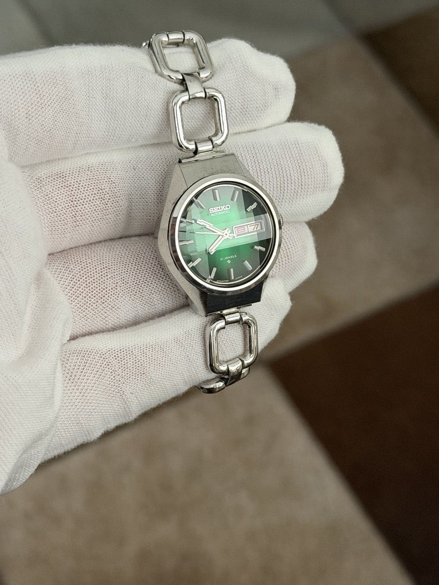 Rare Vintage Seiko 2706-0250 Ladies Automatic Kanji Watch 21J JDM