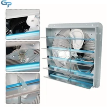 10"12"14"16"20" Aluminum Shutter Exhaust Fan High Speed Wall Mounted Garage Shop