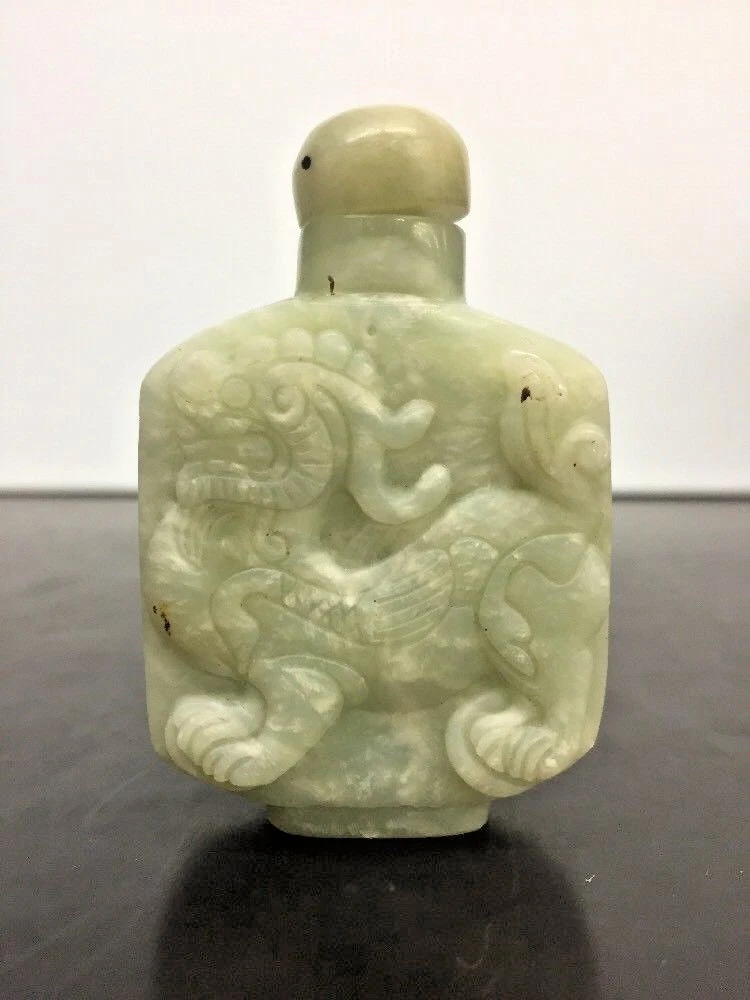 中国风翡翠鼻烟壶| eBay