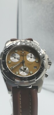 Montre Sector 250 Chronographe - Mouvement Suisse - Cadran Or - Neuf Avec étiquettes