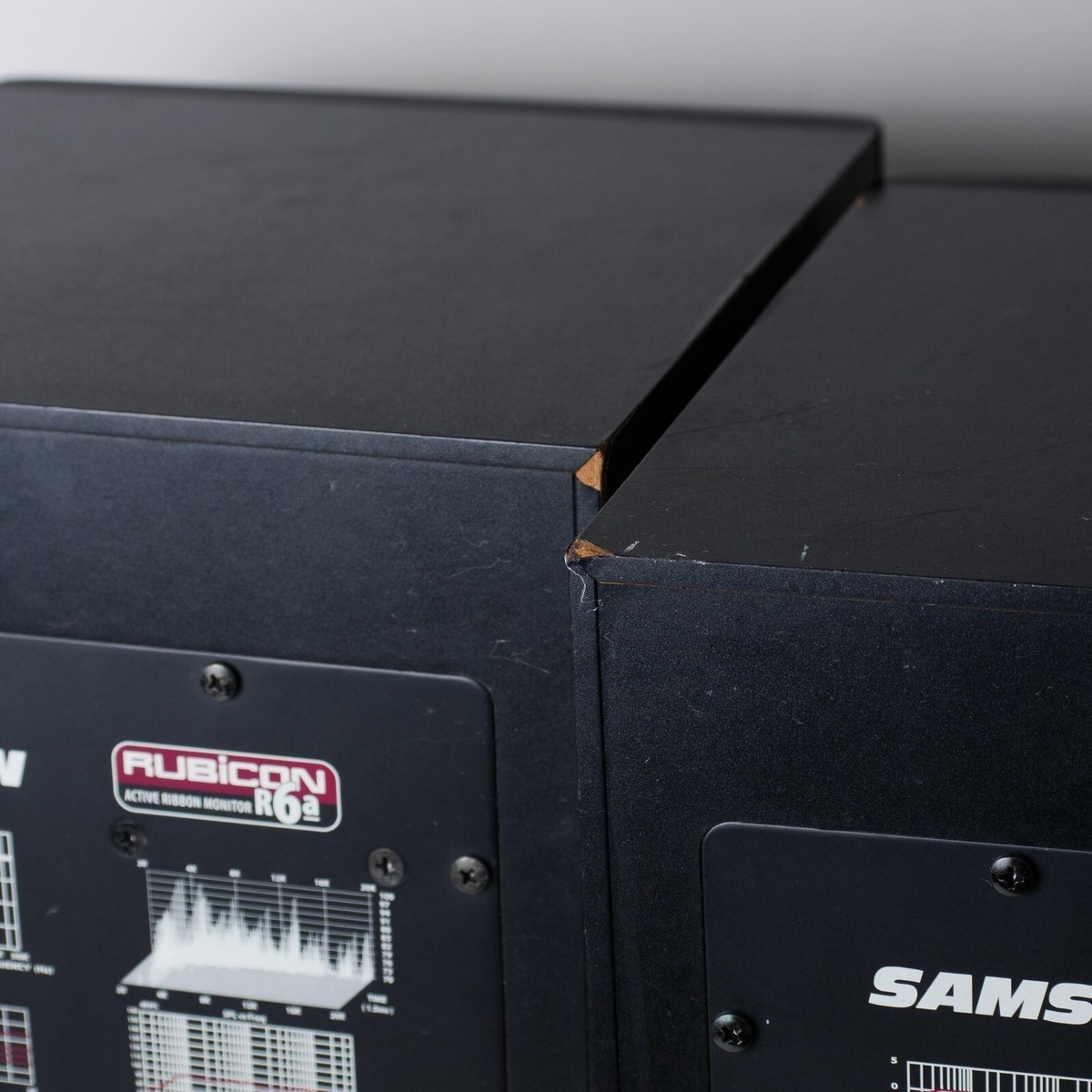 Samson Rubicon R6A Active Studio Monitors - PAIR - Fair Cond Samson Rubicon R6A Active Studio Monitors - PAIR - Fair Cond