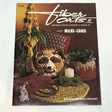 Fiber Arts II Maxi-Cord Macrame, Crochet, Basketry, Weaving Home Decor Animals