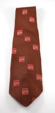 "Enjoy Coca-Cola" Mens Golden Clasp Novelty Tie by Prince Consort