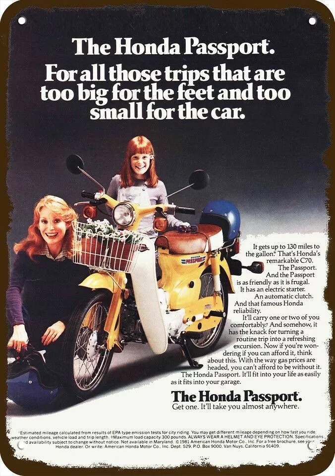 Honda clearance passport motorcycle