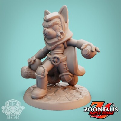 Cat Bomber, ZoonTails Battle Royale, D&D, Pathfinder, Tabletop, Anthro