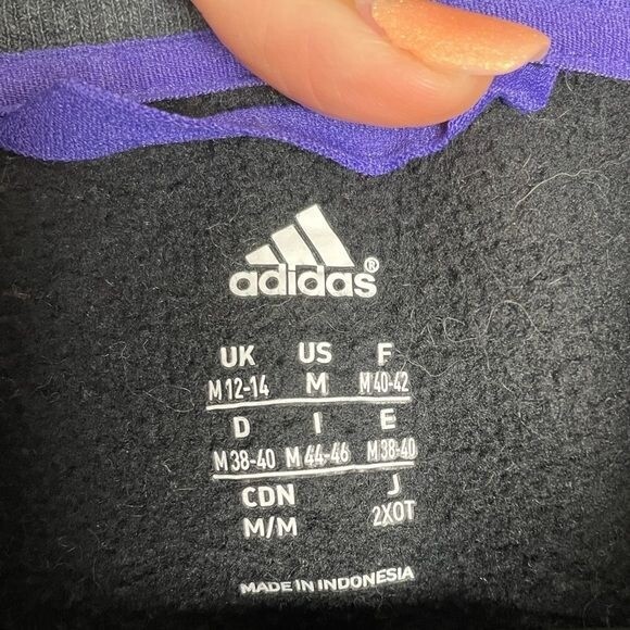 Adidas 1/4 zip pullover performance sweatshirt - image 4