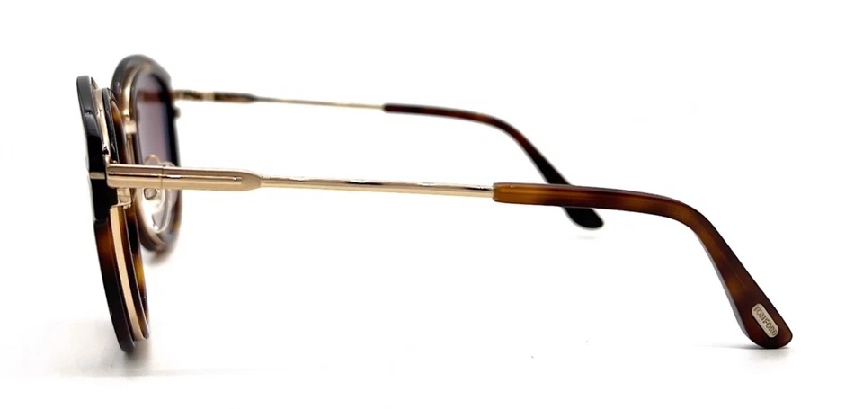 GAFAS DE SOL TOM FORD TF 574 52G MIA-02 HAVANA GRADIENT AUTÉNTICAS 52-22 Foto 3 de 4