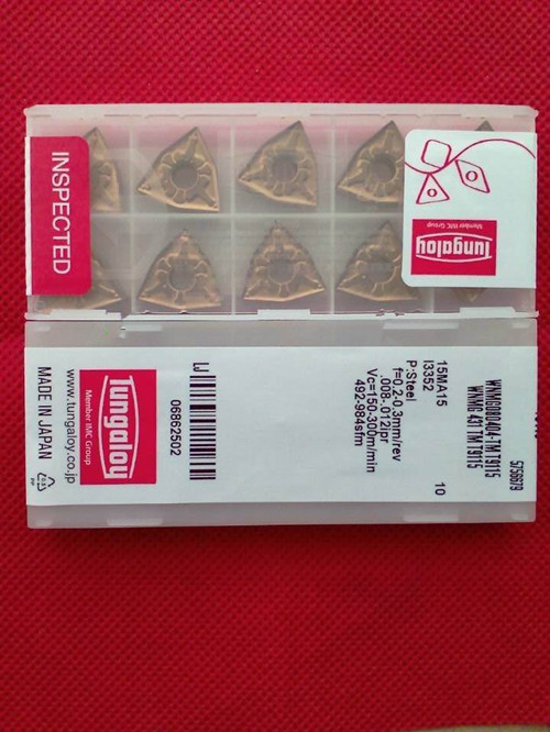 10pcs New, TUNGALOY WNMG431-TM T9115, WNMG080404-TM, carbide