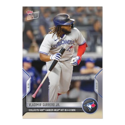 2022 Topps NOW #740 ⚾️ Vladimir Guerrero Jr ⚾️ Toronto Blue